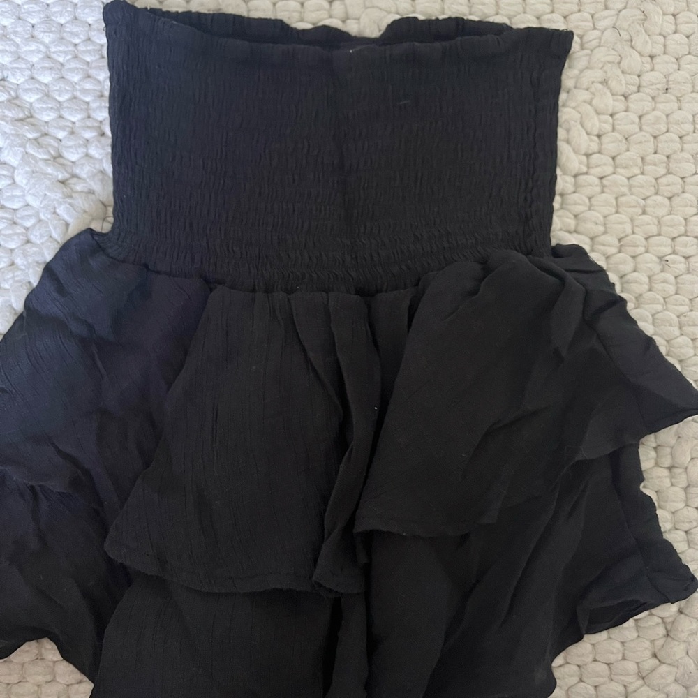 Black shein skirt